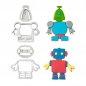 Preview: Ausstecher Set - Roboter